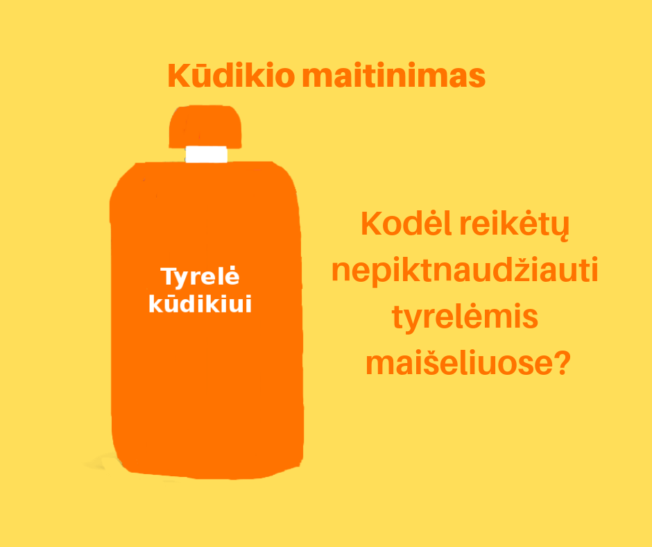 Tyrelės maišeliuose